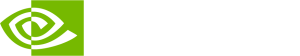 Nvidia logo white